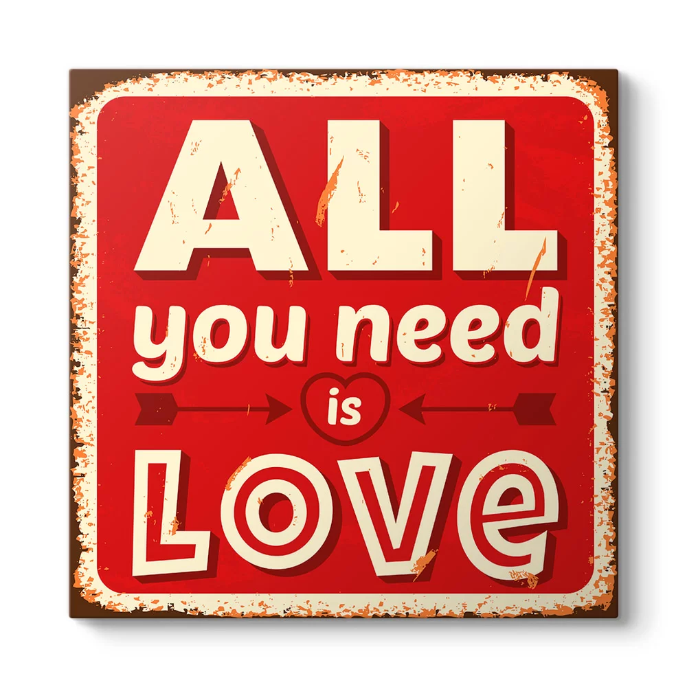 All You Need is Love Tablosu - Model 3